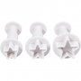 Geprgte Ausstechformen - 3er-Pack - Sterne