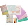 Osterkarten - Umschläge, Aufkleber und Stifte - 3er-Pack Osterkarten - Umschläge, Aufkleber und Stifte - 3er-Pack