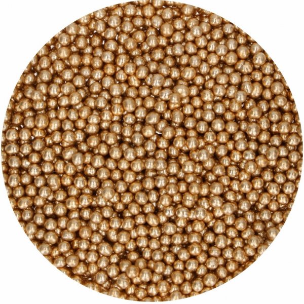 Schokoladenperlen - Medium Vintage Gold - 80 g Schokoladenperlen - Medium Vintage Gold - 80 g