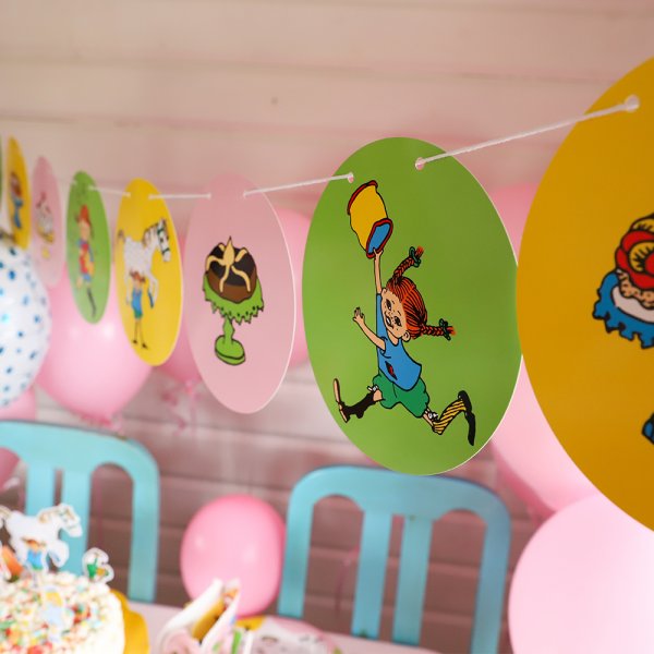 Girlande - Pippi Langstrumpf Girlande - Pippi Langstrumpf