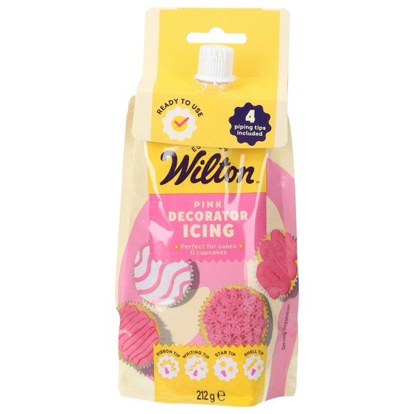 Wilton Zuckerguss - Rosa - 212 g Wilton Zuckerguss - Rosa - 212 g