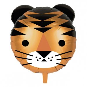 Folienballon - Rund - Tiger Folienballon - Rund - Tiger