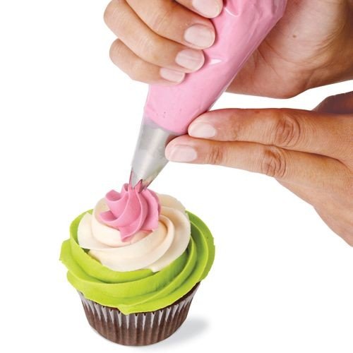 Dekorationsset für Cupcakes - Tüll und Spritzbeutel - Wilton Dekorationsset für Cupcakes - Tüll und Spritzbeutel - Wilton