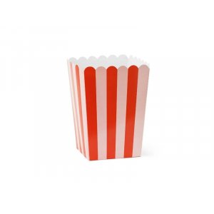 Popcornboxen - Rot/Rosa - 6er-Packung Popcornboxen - Rot/Rosa - 6er-Packung