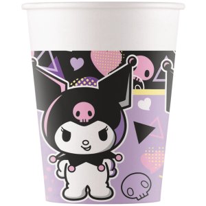 Pappbecher - Kuromi Pop Art - 200 ml - 8er-Packung Pappbecher - Kuromi Pop Art - 200 ml - 8er-Packung