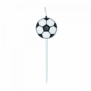 Geburtstagskerzen/Kuchenkerzen - Fu�b�lle - 5er-Pack