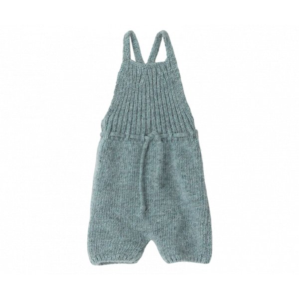 Kaninchengre 4 - Gestrickter blauer Hosenanzug