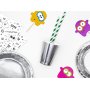 Pappbecher - Metallic - Silber - 6er-Pack