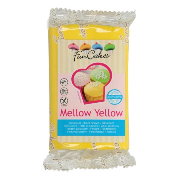 Zuckerpaste - Mellow Yellow - 250 Gramm