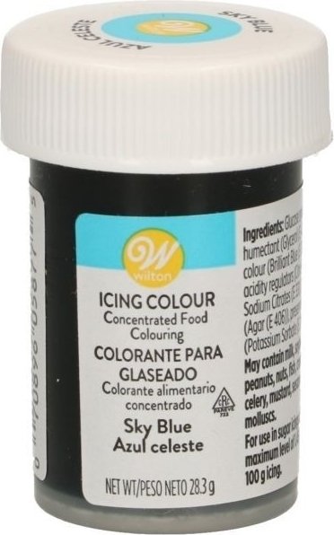 Farbpaste - Himmelblau - Wilton - 28 g Farbpaste - Himmelblau - Wilton - 28 g
