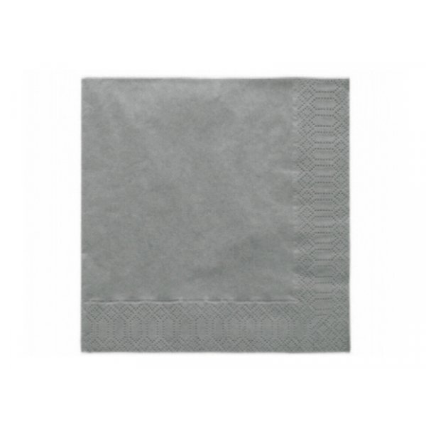Servietten - Silber - 20er-Pack