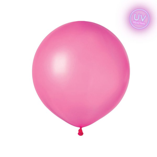 Latexballons - Neonpink - UV-Leuchtend - 48 cm Latexballons - Neonpink - UV-Leuchtend - 48 cm