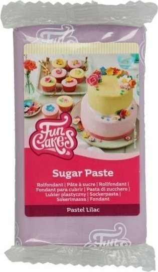 Zuckerpaste - Lila Pastell - Funcakes - 250 g Zuckerpaste - Lila Pastell - Funcakes - 250 g