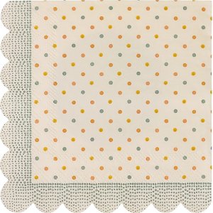 Kleine Servietten - Multi Dots - Maileg - Blau - 20er-Packung Kleine Servietten - Multi Dots - Maileg - Blau - 20er-Packung