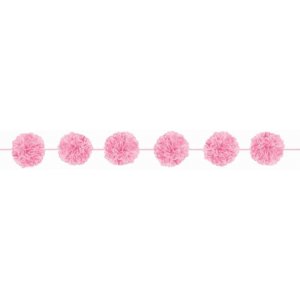 Bommelgirlande - Hellrosa - 2er-Pack Bommelgirlande - Hellrosa - 2er-Pack