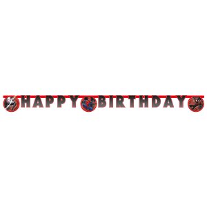 Girlande - Alles Gute zum Geburtstag - Spider-Man Girlande - Alles Gute zum Geburtstag - Spider-Man