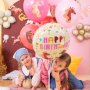Folienballon - 45 cm - Happy Birthday - Pferdeparty Folienballon - 45 cm - Happy Birthday - Pferdeparty