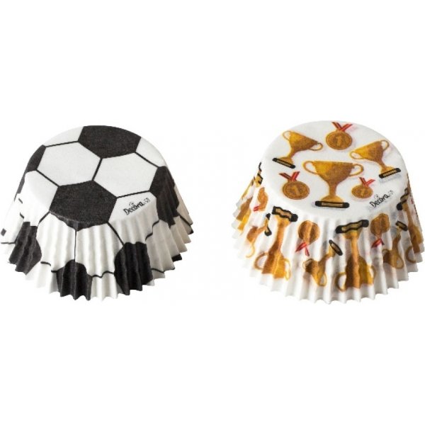Muffinformen - Fu�ballmeister - 36er-Pack