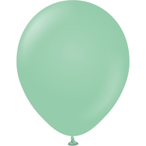 Luftballons einfarbig - Premium 30 cm - Mintgrn