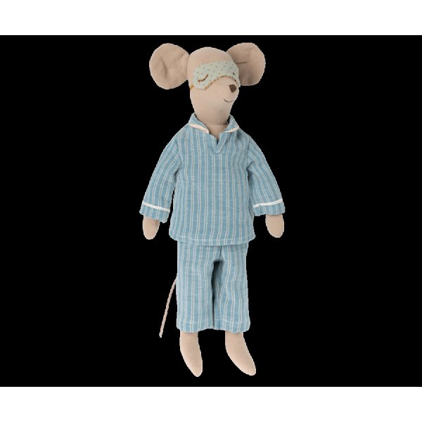 Mittlere Papa-Maus - Pyjama und Nachtmaske
