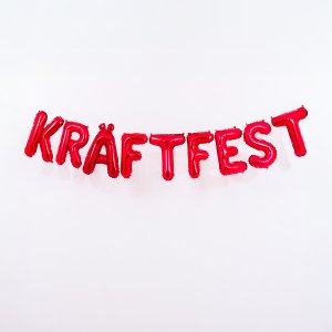 Ballongirlande - KREBSPARTY - Rot - 35 cm Ballongirlande - KREBSPARTY - Rot - 35 cm