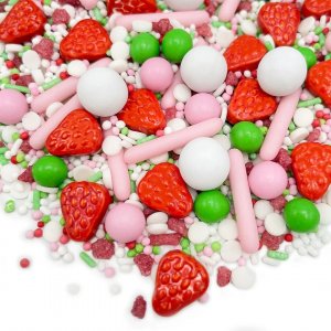 Streuselmischung - Happy Sprinkles - Erdbeerfelder Streuselmischung - Happy Sprinkles - Erdbeerfelder