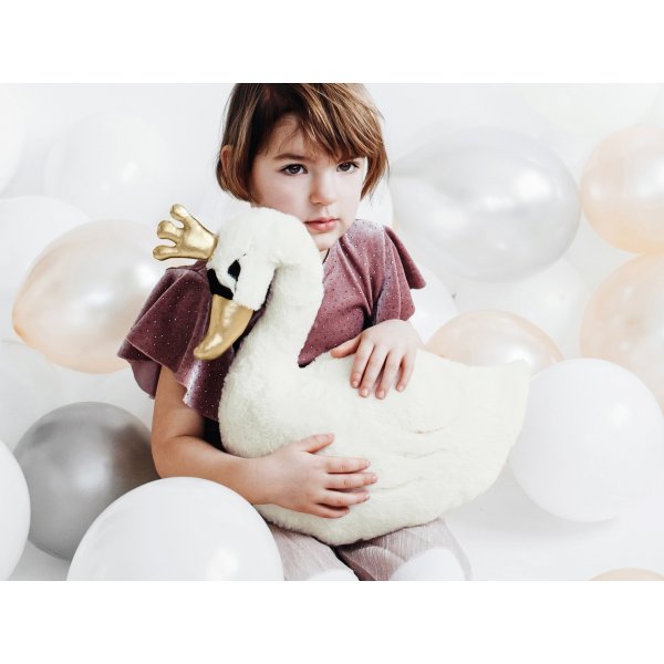 Pastellballons - Premium 27 cm - Cremewei - 10er-Pack