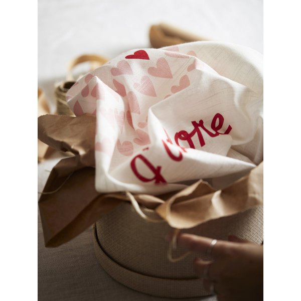 J'adore Kchentuch 50 x 70 cm - Rosa