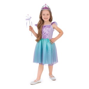 Kostüm - Prinzessin - Blau/Lila - Größe S Kostüm - Prinzessin - Blau/Lila - Größe S