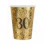 Pappbecher - Glitzerndes Gold - 30 Stück (10 Stück) Pappbecher - Glitzerndes Gold - 30 Stück (10 Stück)