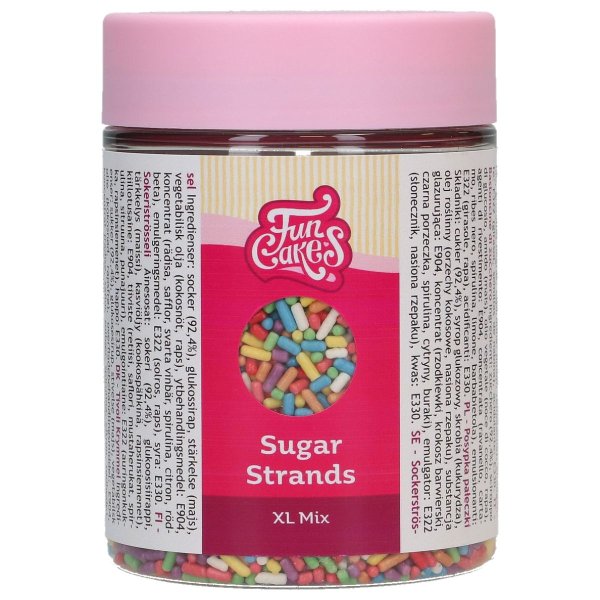 Streuselstäbchen XL-Mix 225 g - FunCakes Streuselstäbchen XL-Mix 225 g - FunCakes