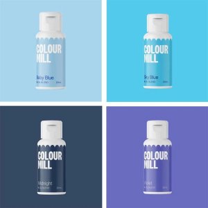 Colour Mill Paket - Blau/Lila - 4 x 20 ml Colour Mill Paket - Blau/Lila - 4 x 20 ml