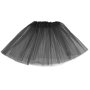 Schwarzer Tüllrock Tutu für Kinder, 29 cm - Kostüm Schwarzer Tüllrock Tutu für Kinder, 29 cm - Kostüm