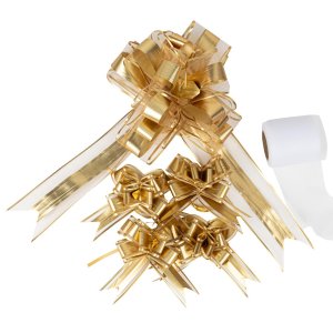 Hochzeitsauto-Dekoration - Gold - 6 Stück Hochzeitsauto-Dekoration - Gold - 6 Stück
