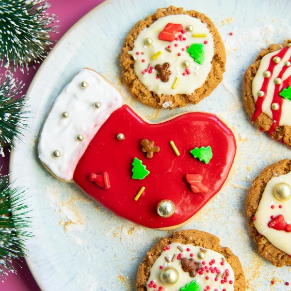 Weihnachtsstreusel-Mix - Fröhliche Streusel - Santas Lieblingsmischung Weihnachtsstreusel-Mix - Fröhliche Streusel - Santas Lieblingsmischung