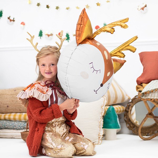 Folienballon - Hirschgesicht