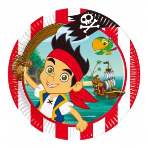 Pappteller - Jake und die Piraten - 23 cm - 8er-Packung Pappteller - Jake und die Piraten - 23 cm - 8er-Packung