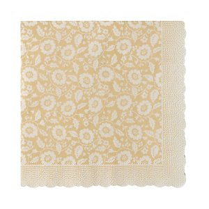 Servietten - Maileg - Gelbe Blumen - 20er-Pack