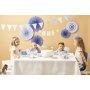 Wimpel - Blau/Silber
