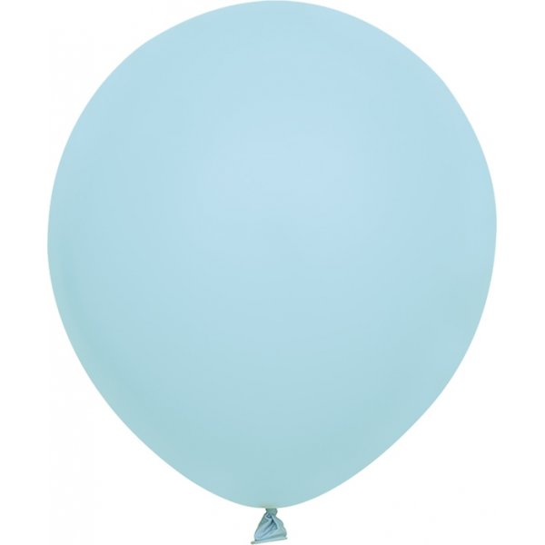 Mini-Luftballons einfarbig - Premium 13 cm - Babyblau