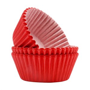 Mini-Muffinformen - Rot - PME - 60er-Pack Mini-Muffinformen - Rot - PME - 60er-Pack
