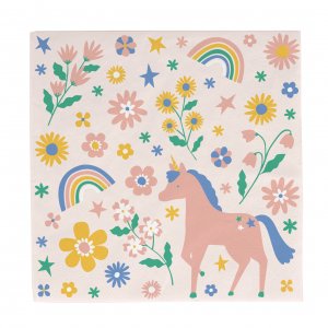Servietten - Verzaubertes Einhorn - 20er-Packung Servietten - Verzaubertes Einhorn - 20er-Packung
