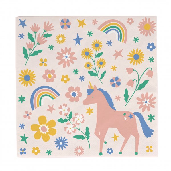 Servietten - Verzaubertes Einhorn - 20er-Packung Servietten - Verzaubertes Einhorn - 20er-Packung