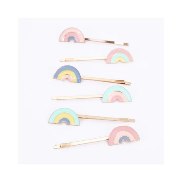 Regenbogen-Haarnadeln, 6 Stück - Meri Meri Regenbogen-Haarnadeln, 6 Stück - Meri Meri