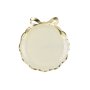 Pappteller - Rosette - Beige/Gold - 6er-Pack Pappteller - Rosette - Beige/Gold - 6er-Pack