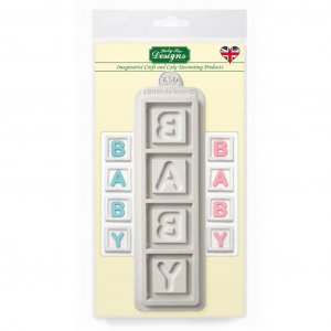 Silikonform - Katy Sue - Babyblöcke Silikonform - Katy Sue - Babyblöcke