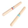 Musikinstrumentenset aus Holz für Kinder mit Triangel, Rhythmusstäben, Mundharmonika und Guiro Musikinstrumentenset aus Holz für Kinder mit Triangel, Rhythmusstäben, Mundharmonika und Guiro