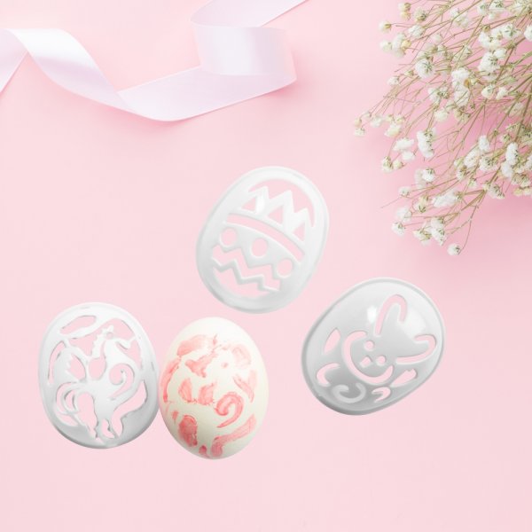 Eierschablonen - Ostern - 3er-Pack