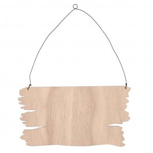 Holzschild - 21 cm Holzschild - 21 cm