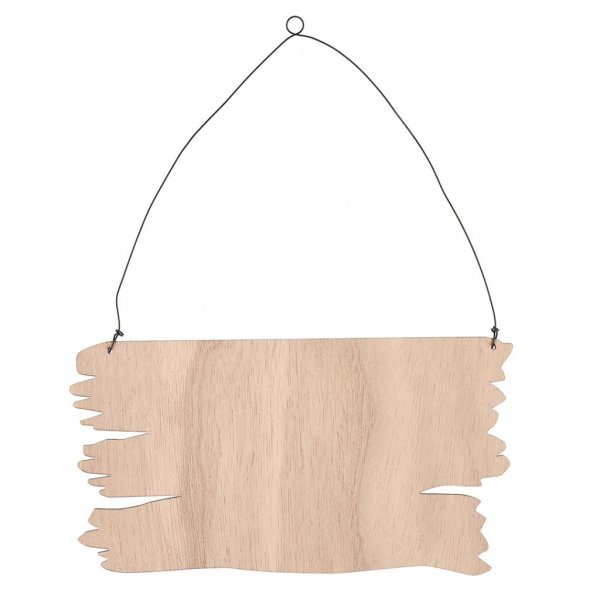 Holzschild - 21 cm Holzschild - 21 cm